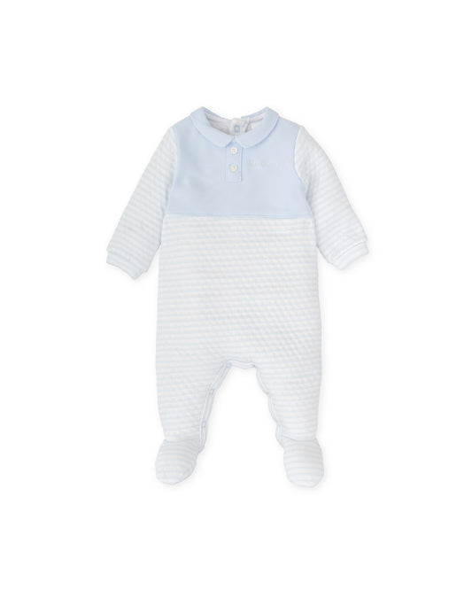 Tutto Piccolo Baby Boys White Babygrow 2407