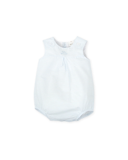 Tutto Piccolo Baby Boys Blue Stripe Romper 2422