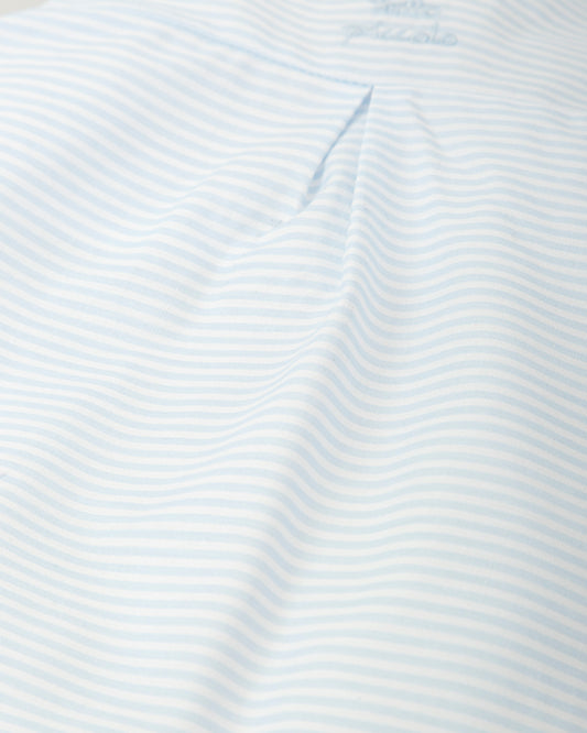 Tutto Piccolo Baby Boys Blue Stripe Romper 2422