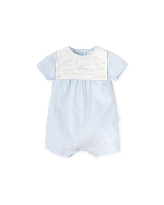 Tutto Piccolo Baby Boys Blue Short Romper 2427