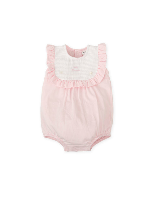 Tutto Piccolo Baby Girls Pink Frill Romper 2435