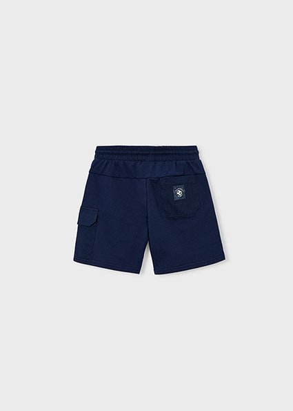 Mayoral Boys Navy Cotton Shorts 3208