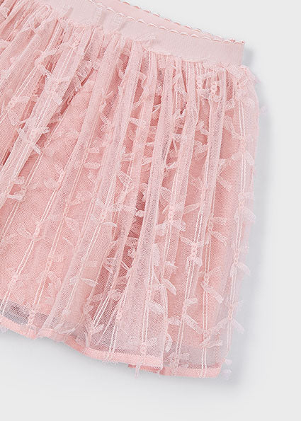 PRE ORDER Mayoral Girls Pink Tulle Skirt Set 3001 3901