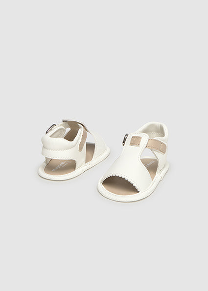 PRE ORDER Mayoral Baby Cream & Beige Sandals 9084