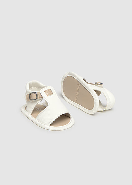 PRE ORDER Mayoral Baby Cream & Beige Sandals 9084