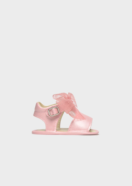 PRE ORDER Mayoral Baby Girl Pink Bow Sandals 9084