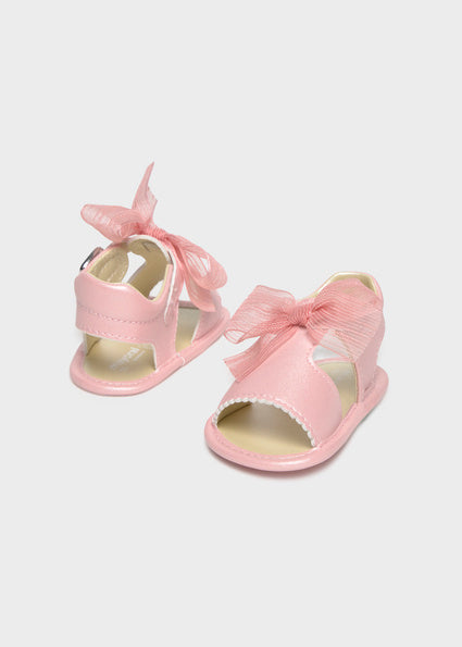 Mayoral Baby Girl Pink Bow Sandals 9084