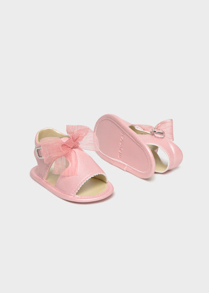 PRE ORDER Mayoral Baby Girl Pink Bow Sandals 9084