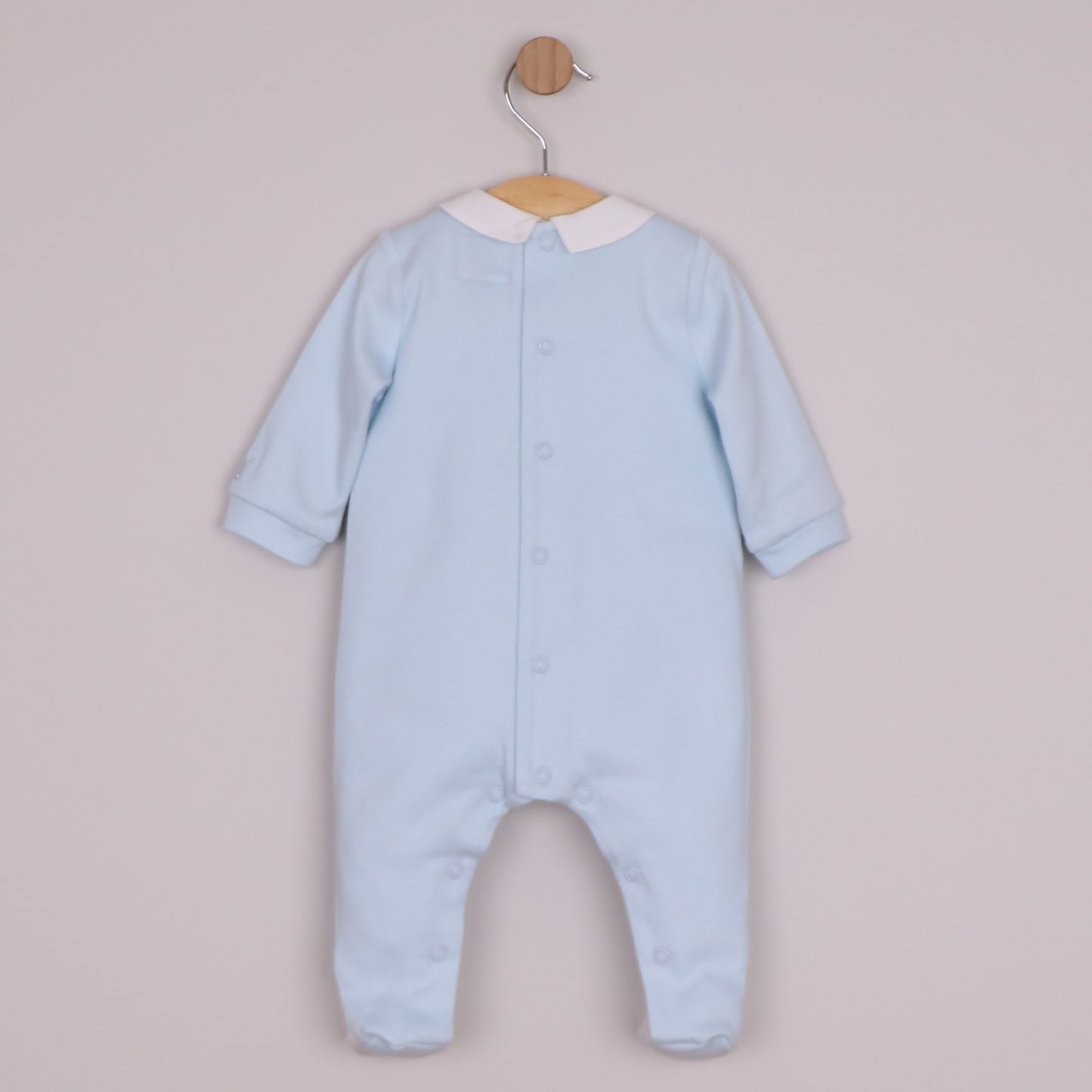 Emile Et Rose Baby Boys Blue Teddy Bear Babygrow Miles