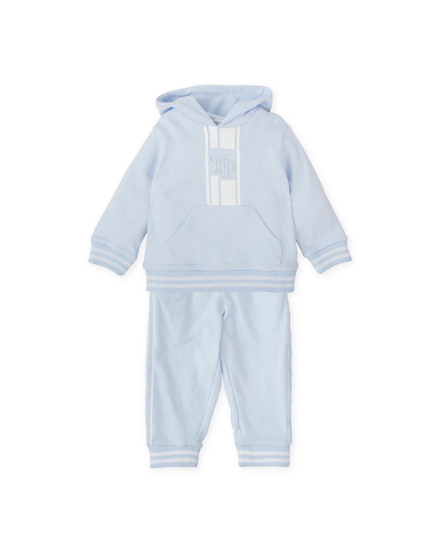 Tutto Piccolo Boys Blue Hooded Tracksuit 2710
