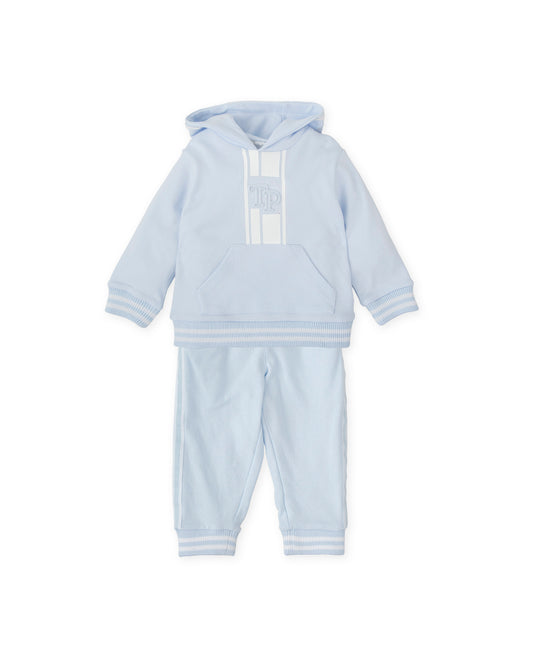 Tutto Piccolo Boys Blue Hooded Tracksuit 2710
