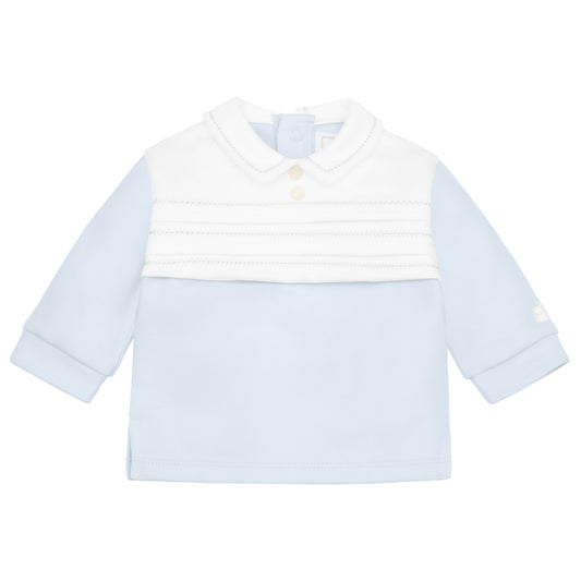 Emile Et Rose Bbay Boy Blue Polo & Trouser Set Kevin