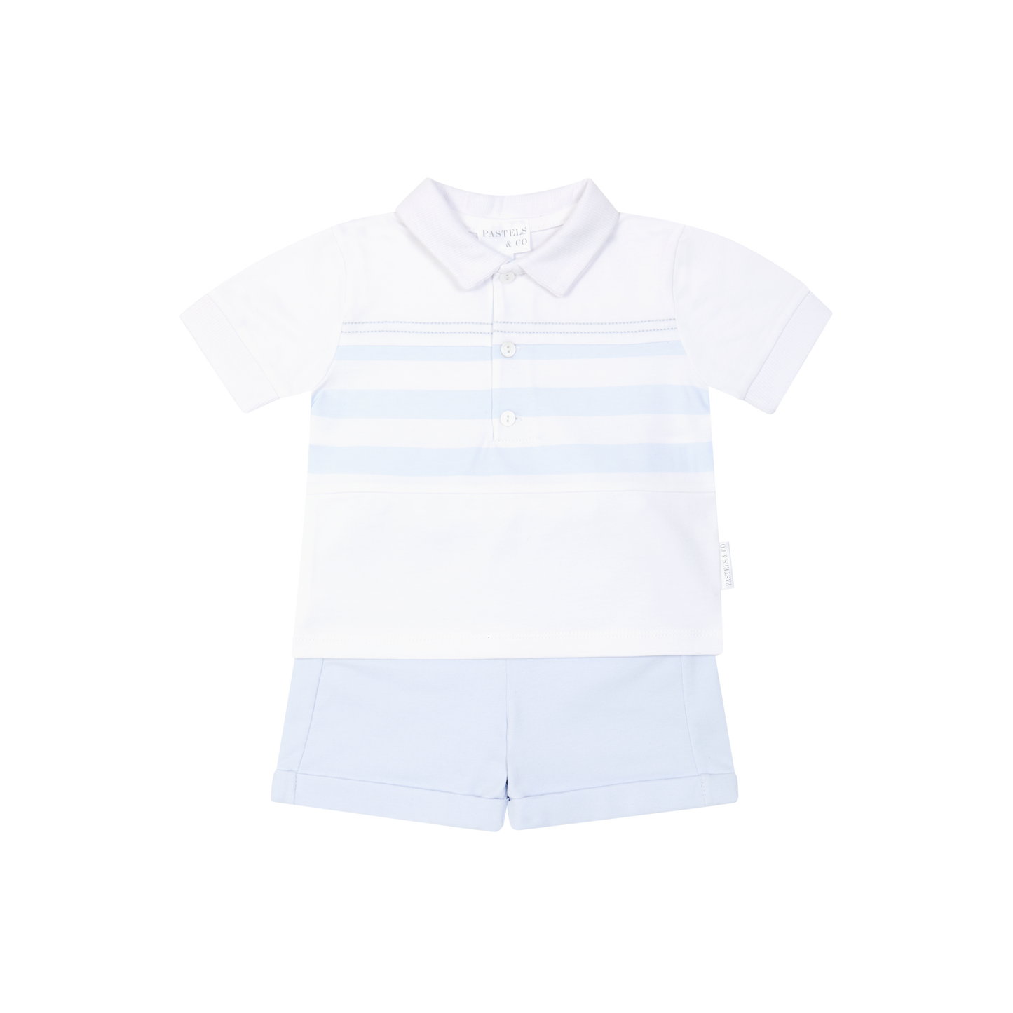 PRE ORDER Pastels & Co Pale Blue Short Bryce