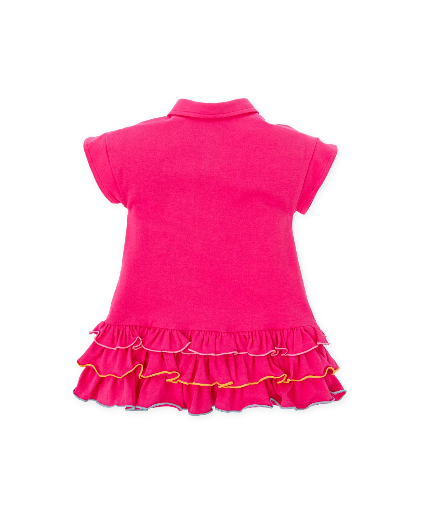 Agatha Ruiz De La Prada Fuchsia Ruffle Dress 8200