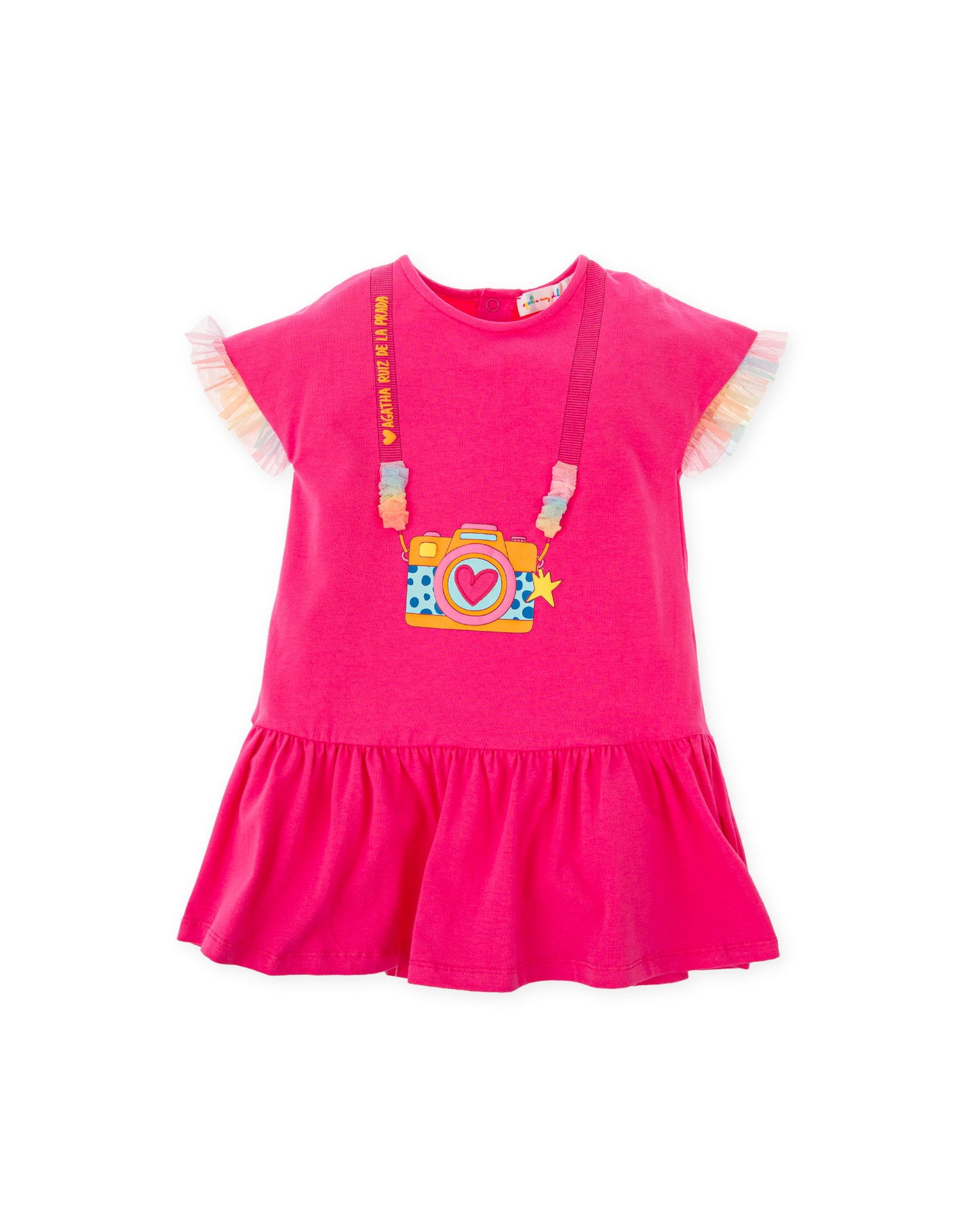 Agatha Ruiz De La Prada Fuchsia Tulle Dress 8209