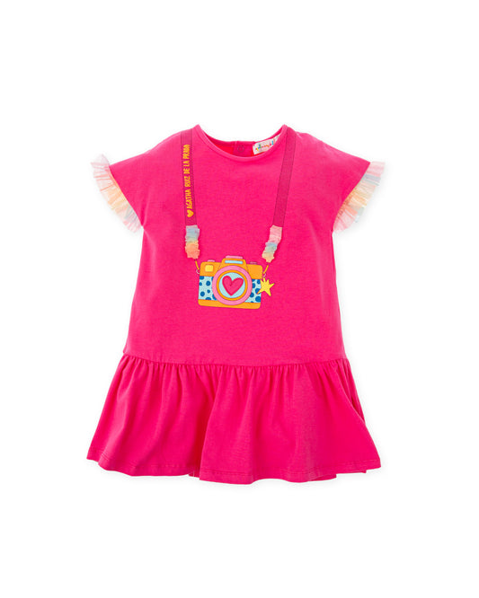 Agatha Ruiz De La Prada Fuchsia Tulle Dress 8209