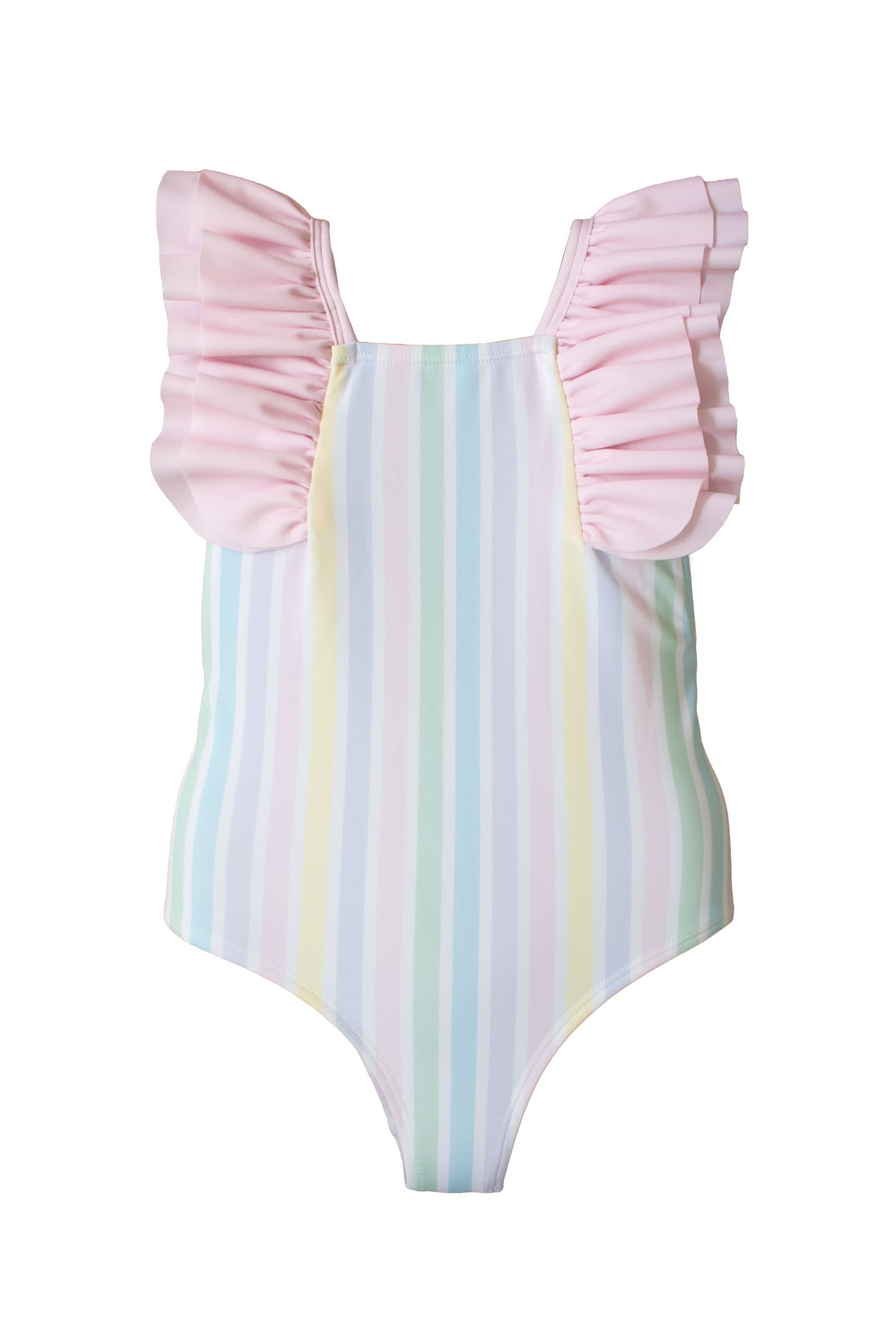 Meia Pata Stripe Swimsuit Aruba