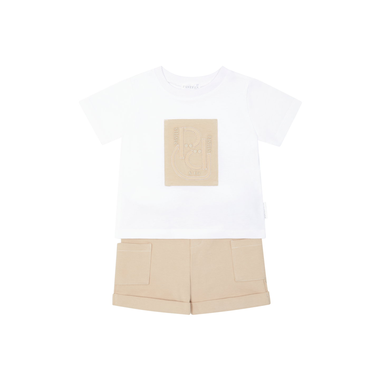 Pastels & Co Beige Short Set Adderley