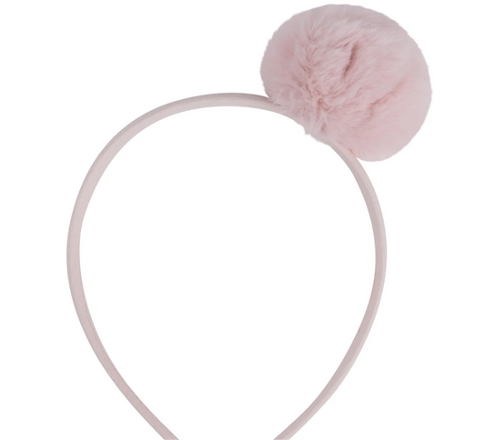 ADee Girls Pink Pom Headband Sawyer