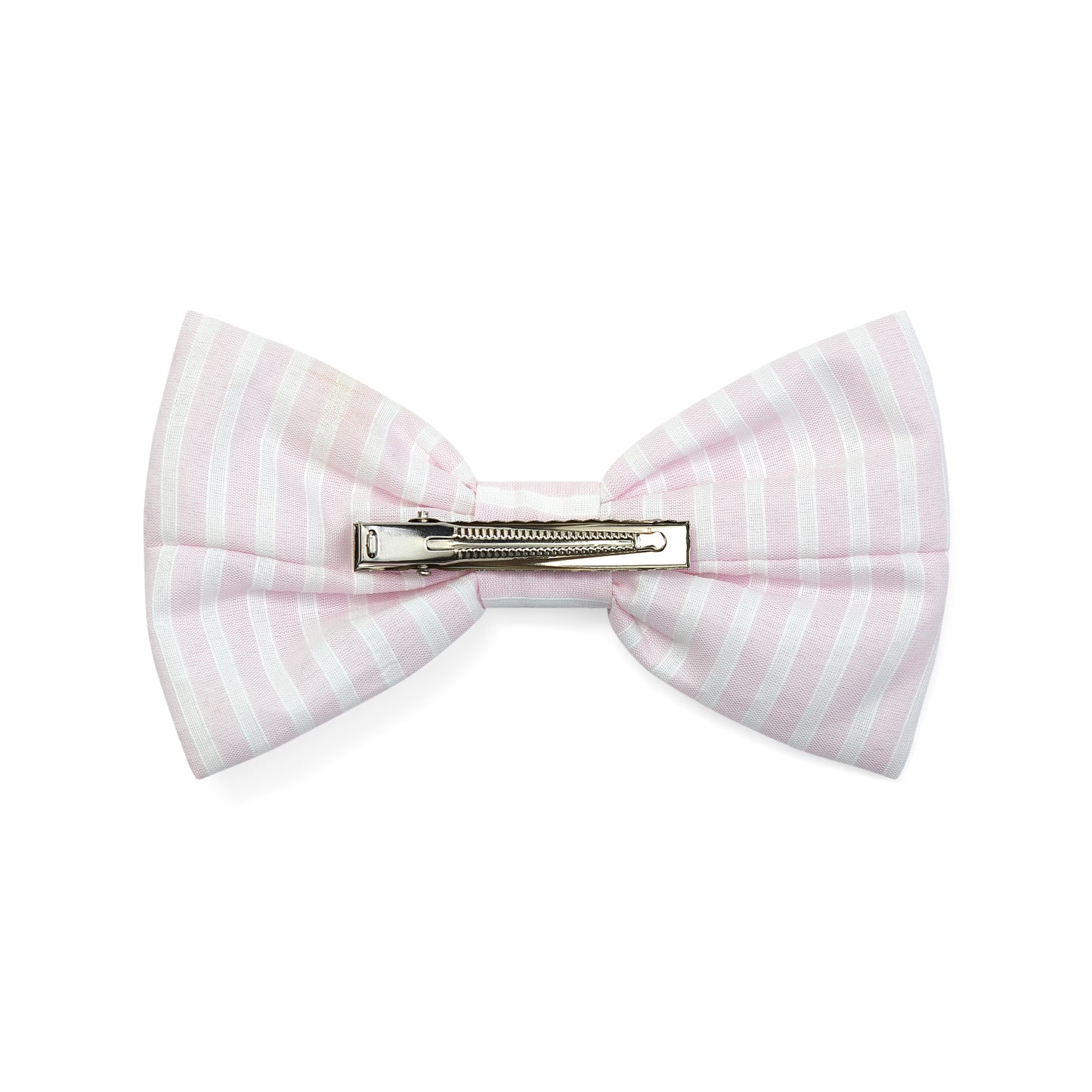 PRE ORDER ADee Pink Seersucker Bow Hairclip Claire