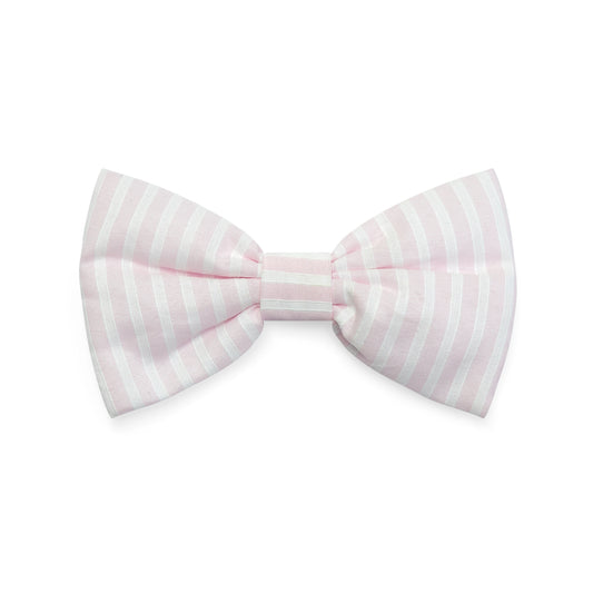 PRE ORDER ADee Pink Seersucker Bow Hairclip Claire