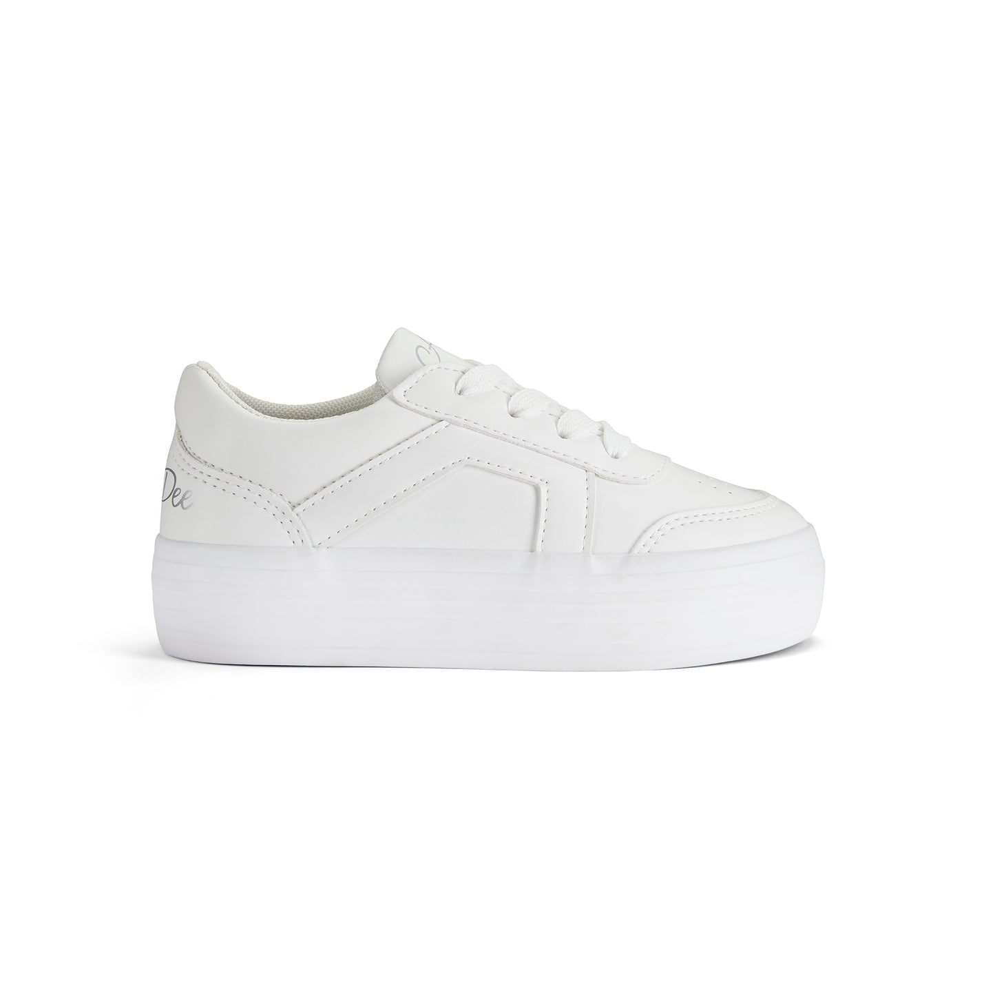 PRE ORDER ADee White Platform Trainer Patty