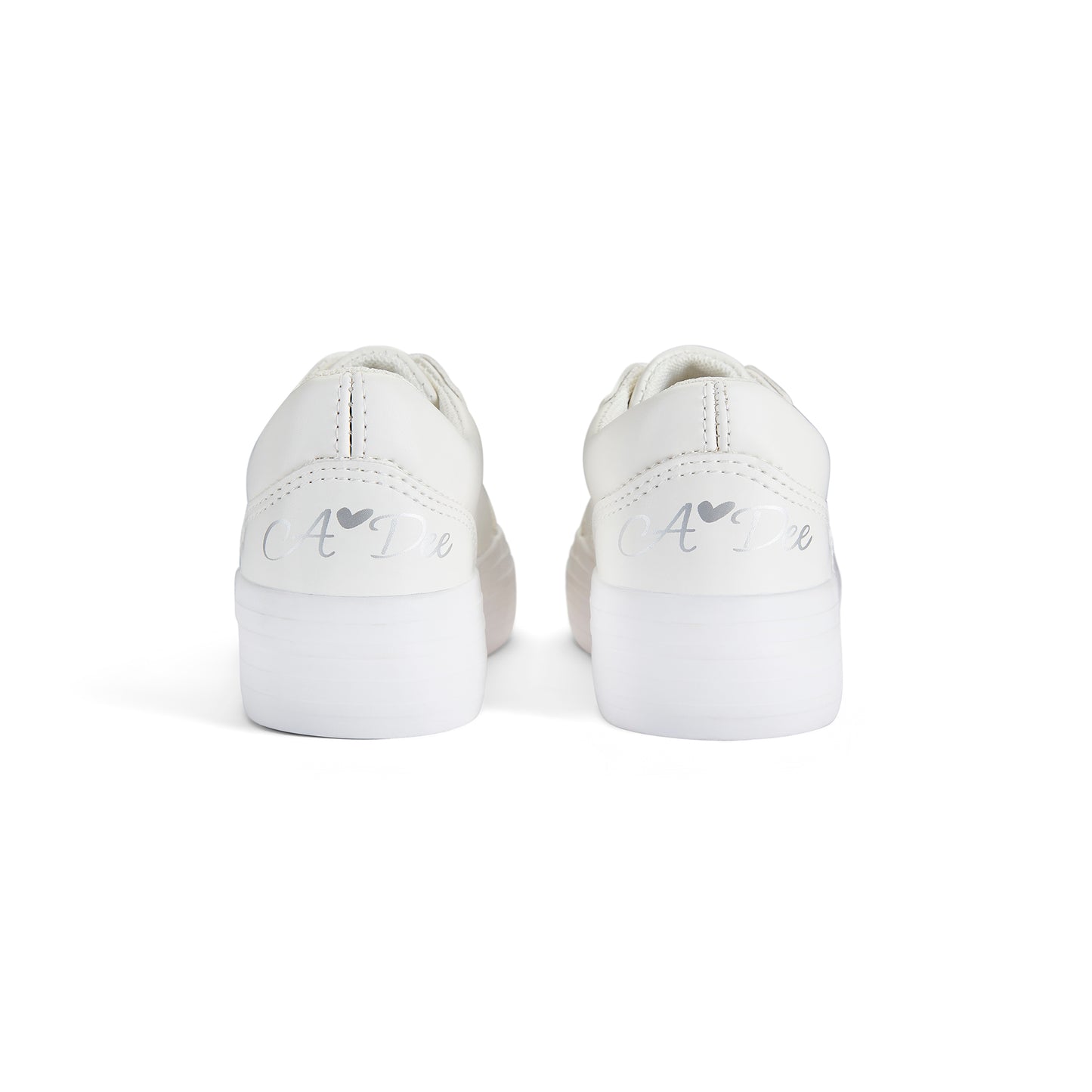 PRE ORDER ADee White Platform Trainer Patty