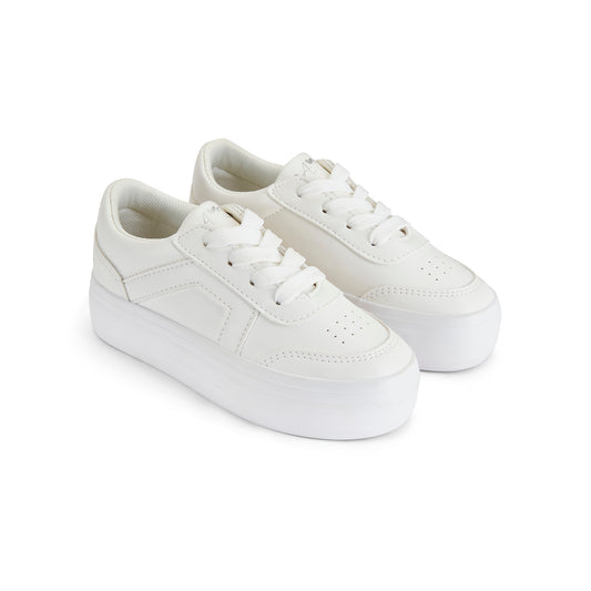 PRE ORDER ADee White Platform Trainer Patty