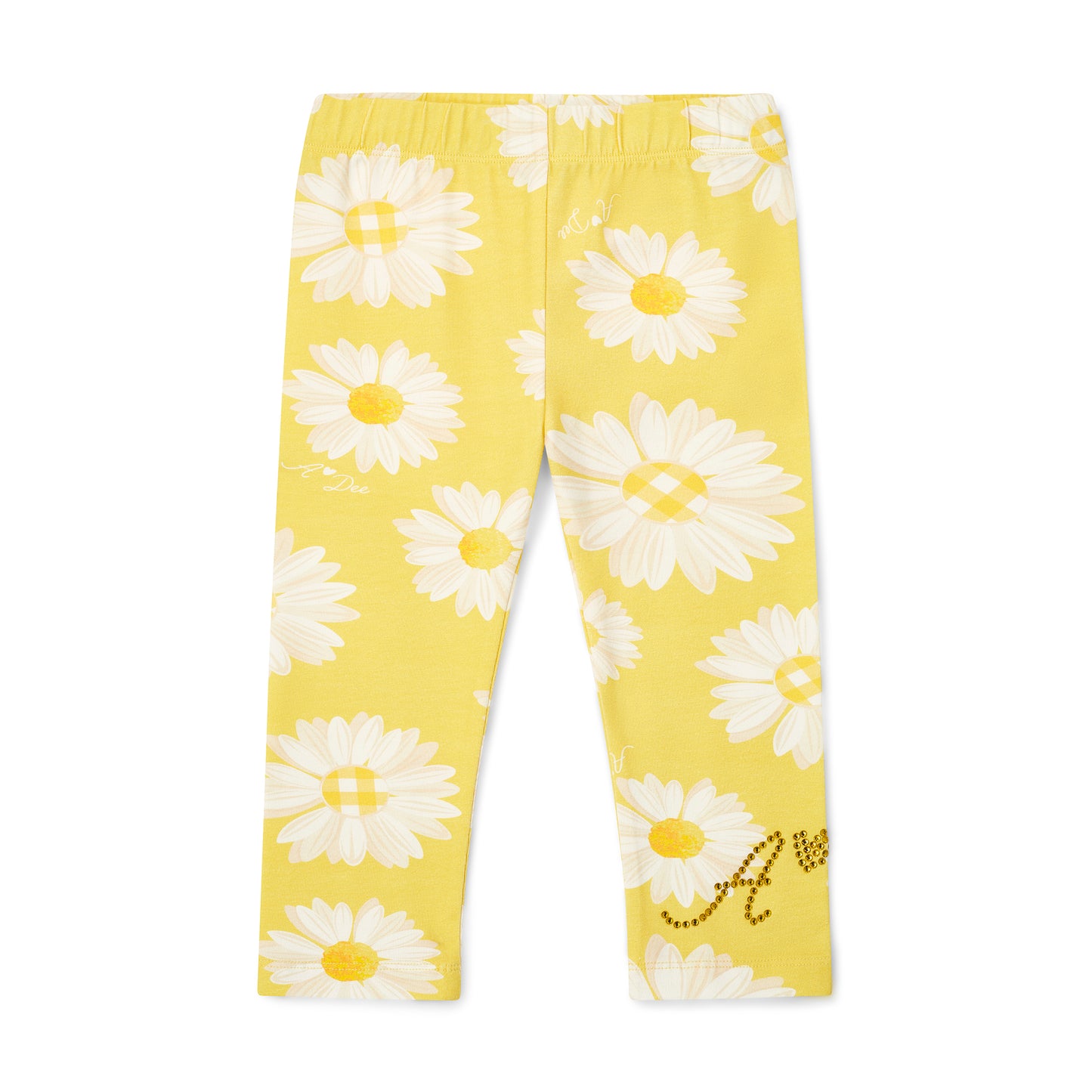 PRE ORDER ADee Yellow Daisy Printed Legging Set Delilah