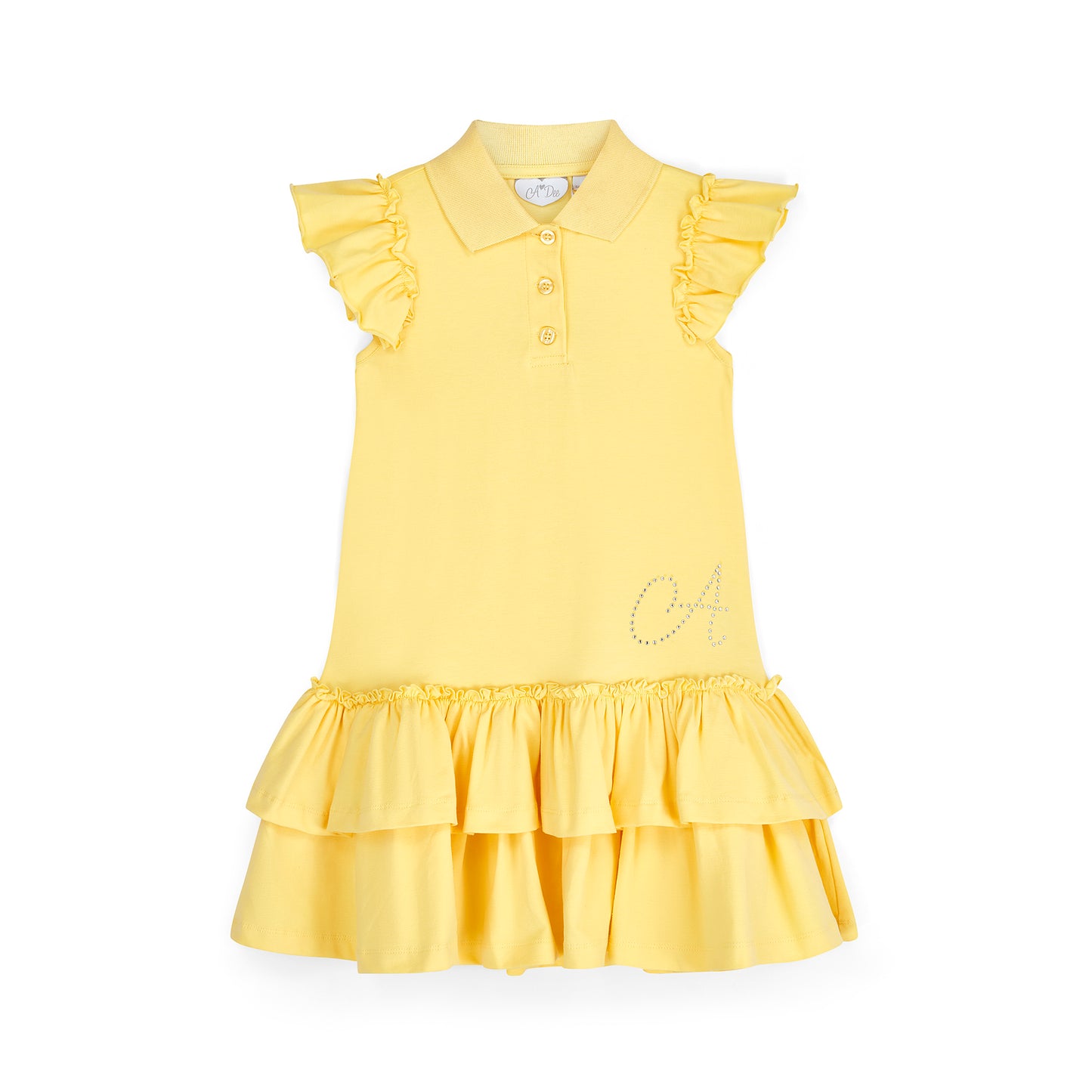 PRE ORDER ADee Lemon Frill Tennis Dress Cairo