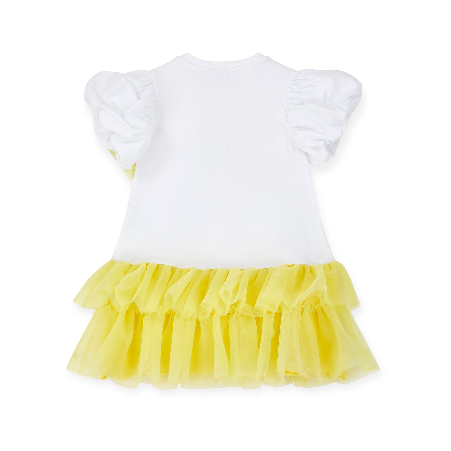 PRE ORDER ADee Yellow Tulle Bow Party Dress