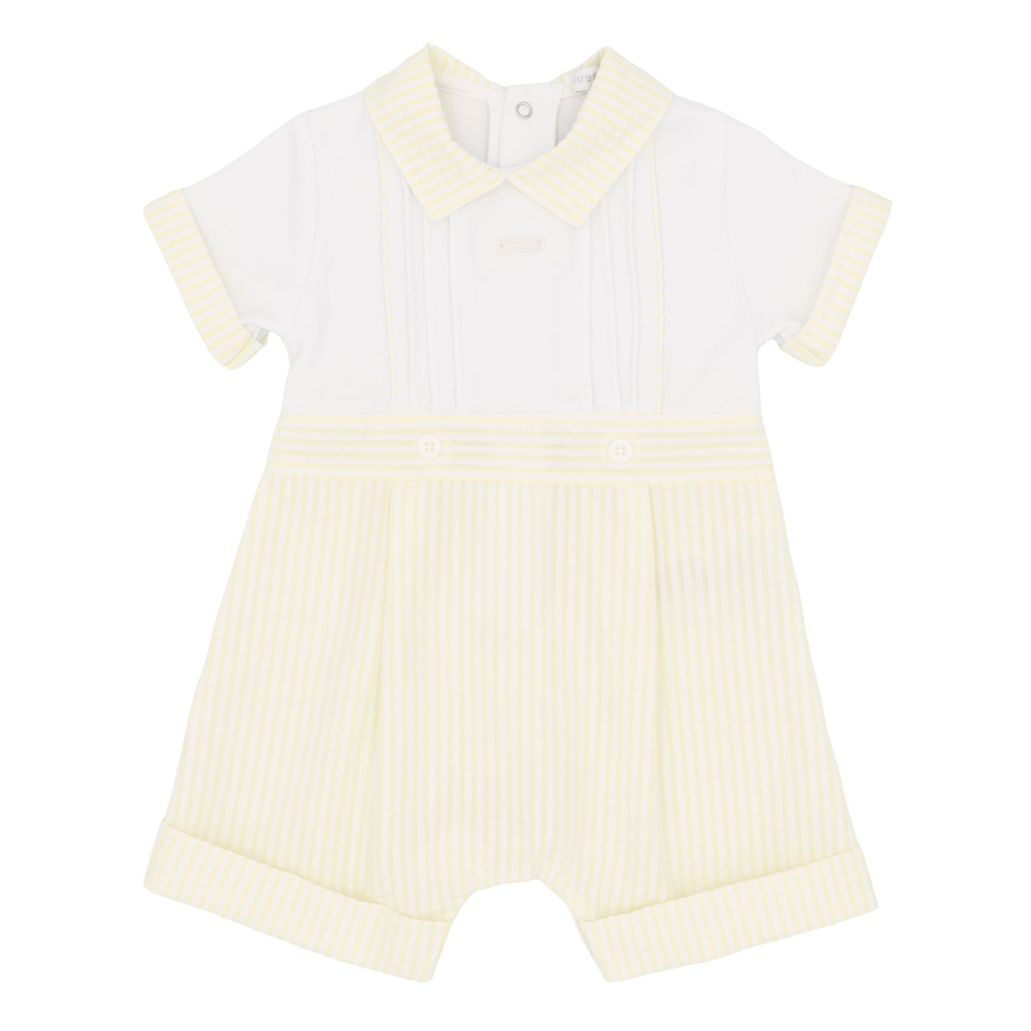 Blues Baby Boys Lemon Short Romper BB2264