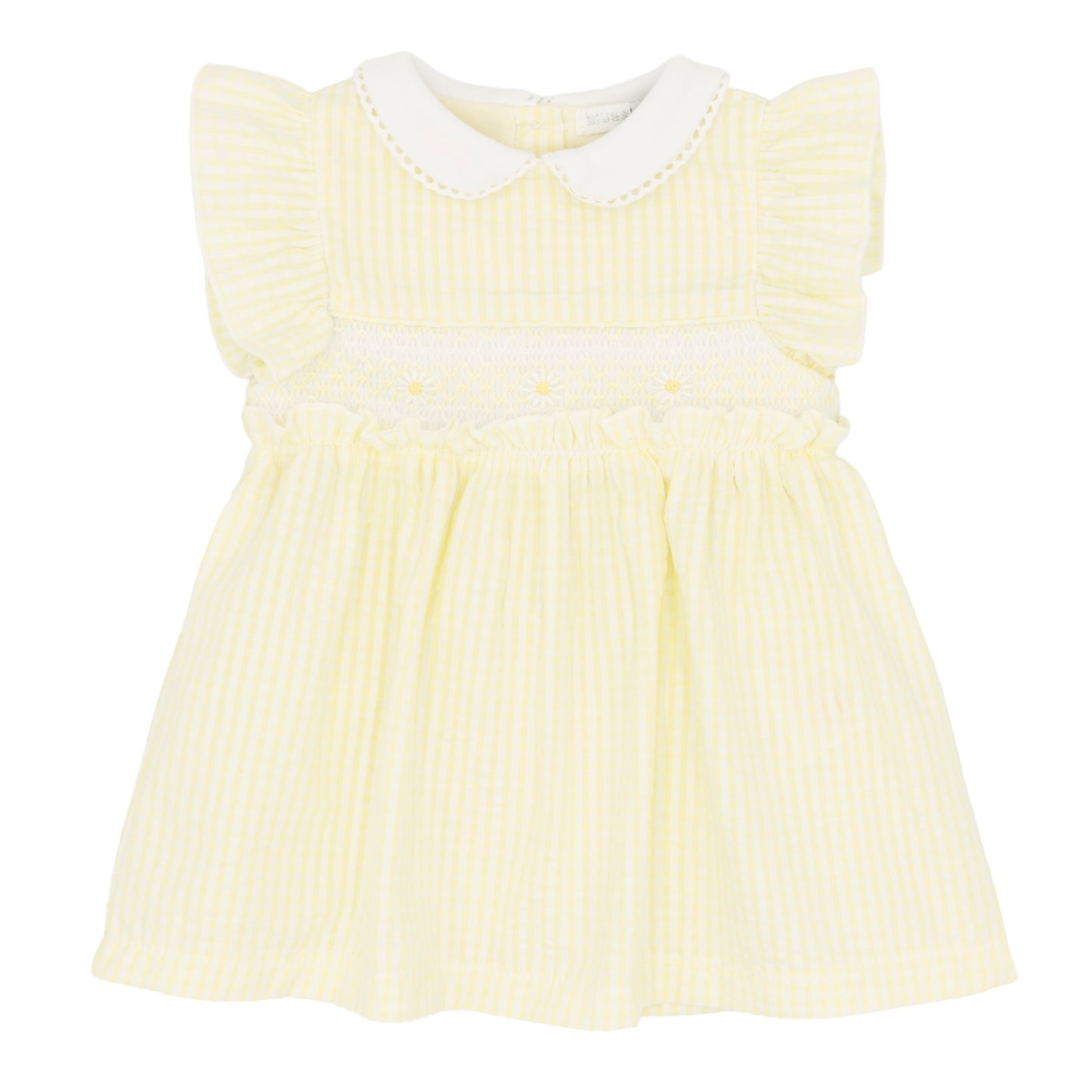 Blues Baby Girls Lemon Smocked Dress BB2267