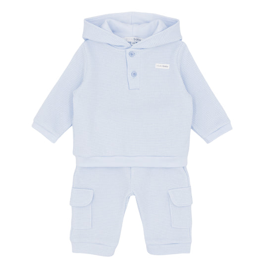 PRE ORDER Blues Baby Blue Waffle Knit Tracksuit BB3041