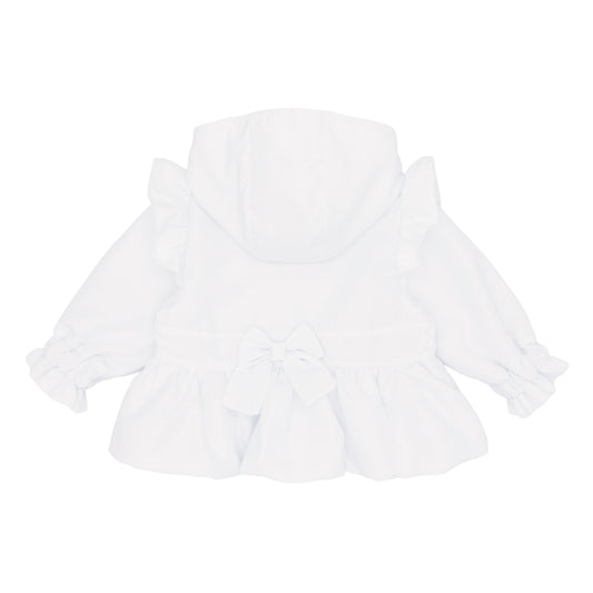 Blues Baby White Girls Bow Jacket BB3102
