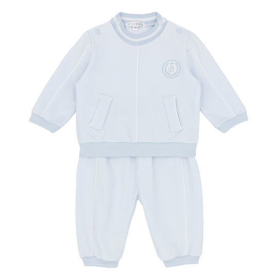Blues Baby Boys Blue Sweatshirt Tracksuit BB3237