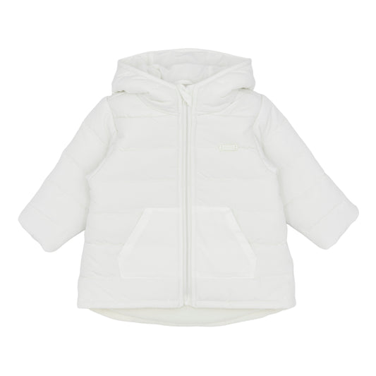 PRE ORDER Blues Baby Boys White Quilted Jacket BB3251