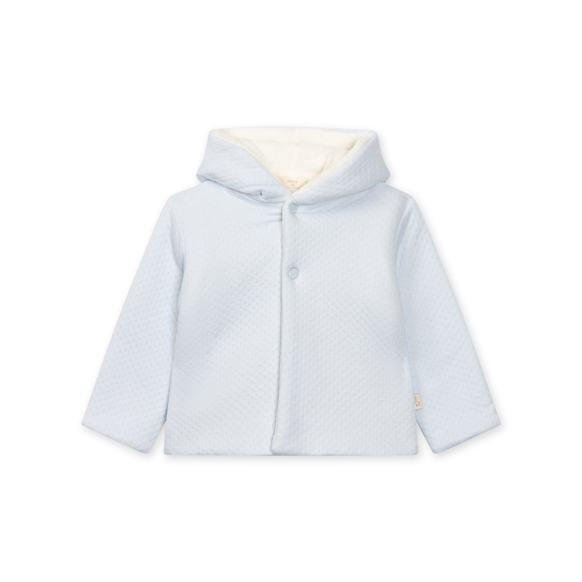 PRE ORDER Baby Gi Blue Jacquard Coat BGJ81