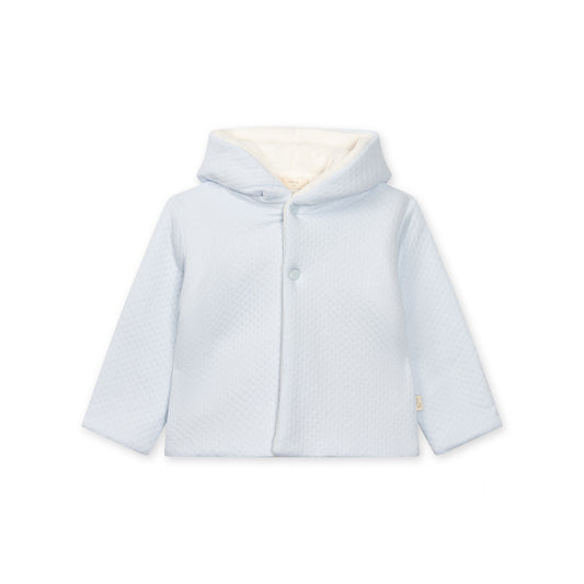 PRE ORDER Baby Gi Blue Jacquard Coat BGJ81