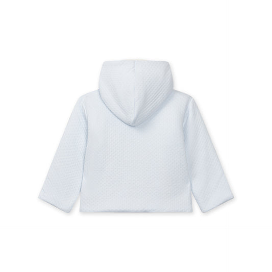 PRE ORDER Baby Gi Blue Jacquard Coat BGJ81