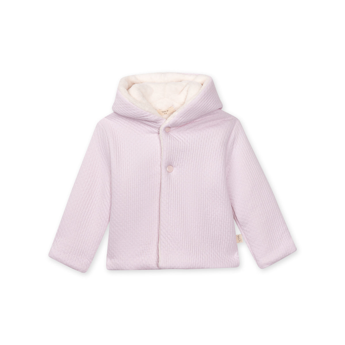 PRE ORDER Baby Gi Pink Jacquard Coat BGJ81