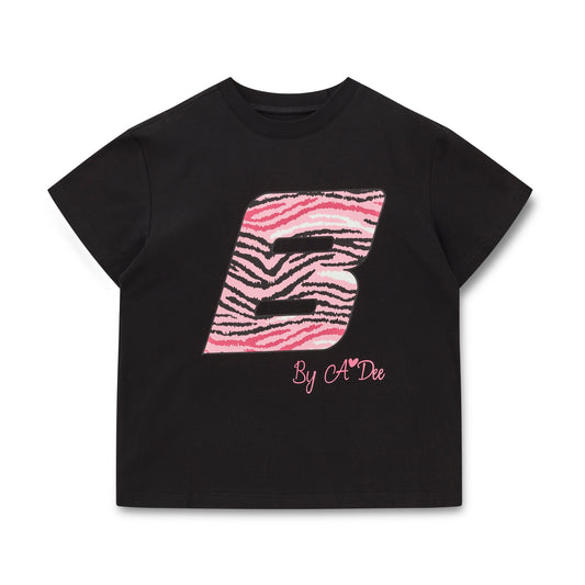 Bonini Black Oversized T-Shirt Dynamic