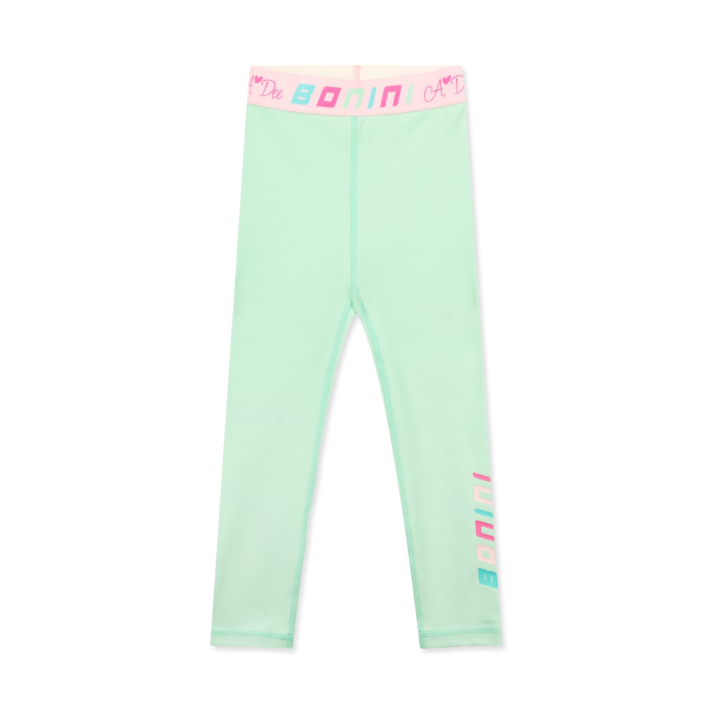 PRE ORDER Bonini Girls Mint Tape Sport Leggings Inspire
