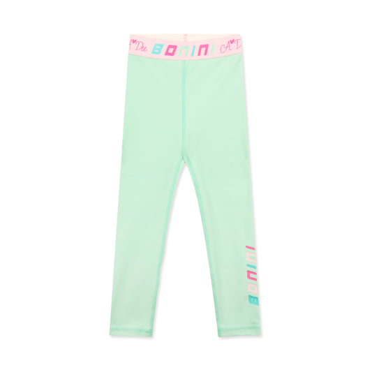 PRE ORDER Bonini Girls Mint Tape Sport Leggings Inspire