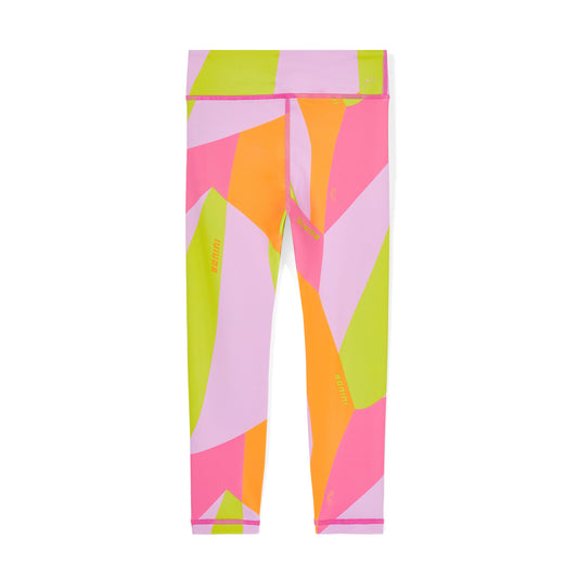 Bonini Girls Hot Pink Printed Sport Leggings Sprint