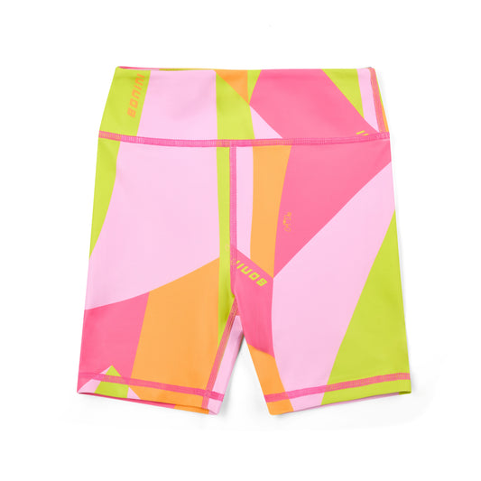 Bonini Girls Hot Pink Printed Cycling Shorts Soul
