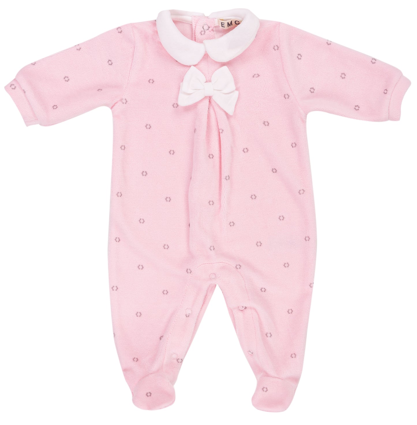 EMC Baby Girl Pink Babygrow BQ6532