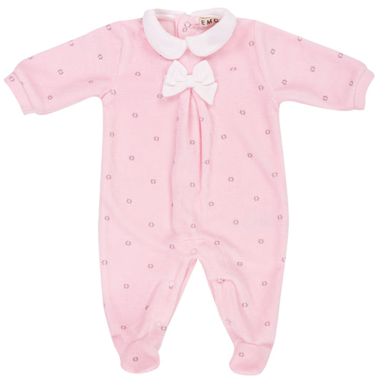 EMC Baby Girl Pink Babygrow BQ6532