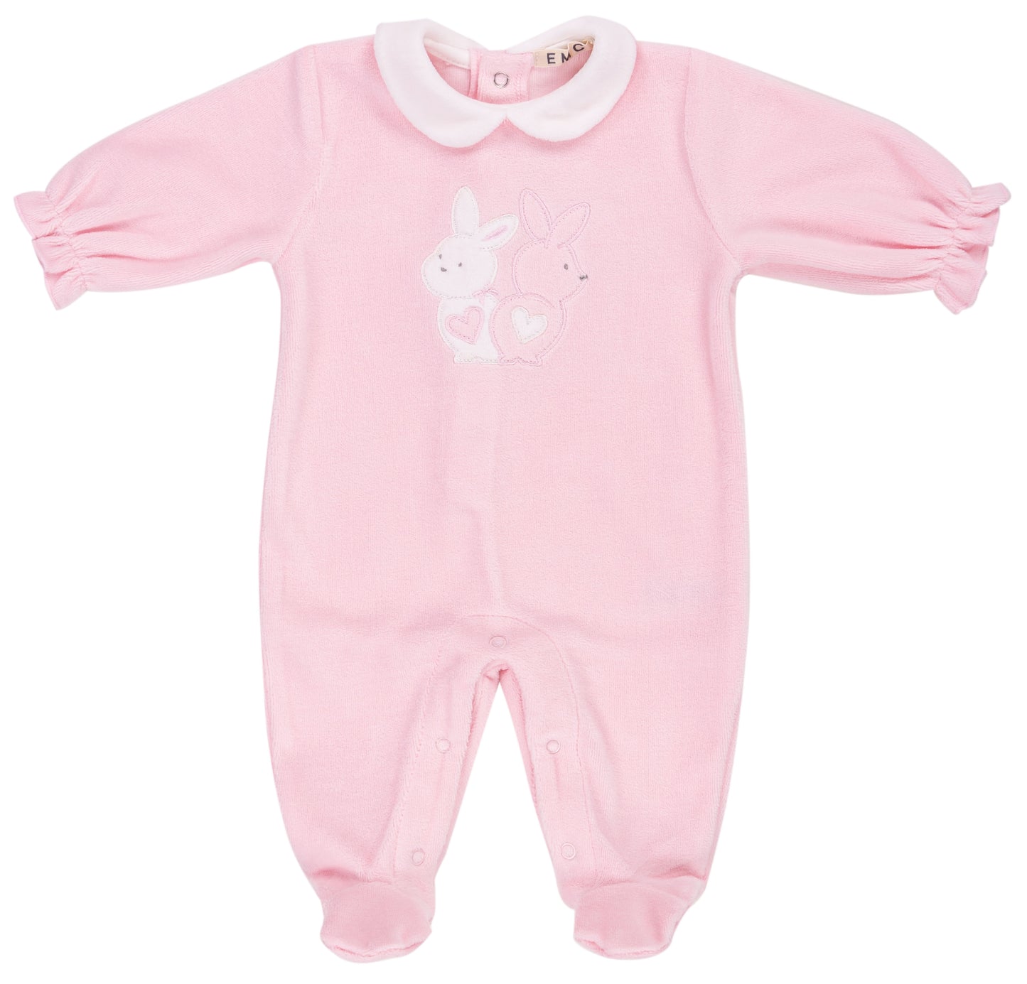 EMC Baby Girl Pink Babygrow BQ6533
