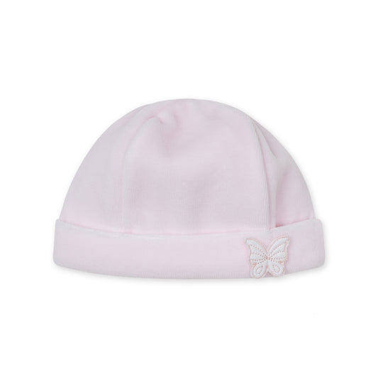 Baby Gi Pink Velour Butterfly Hat BT252GL